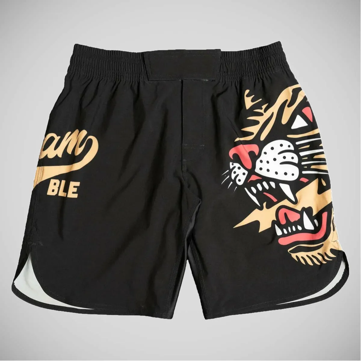 Optimized title: Black Tiger Scramble Grappling Shorts