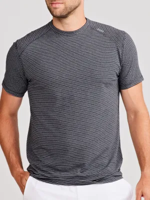 Carrollton Fitness T-Shirt - Mini Stripe