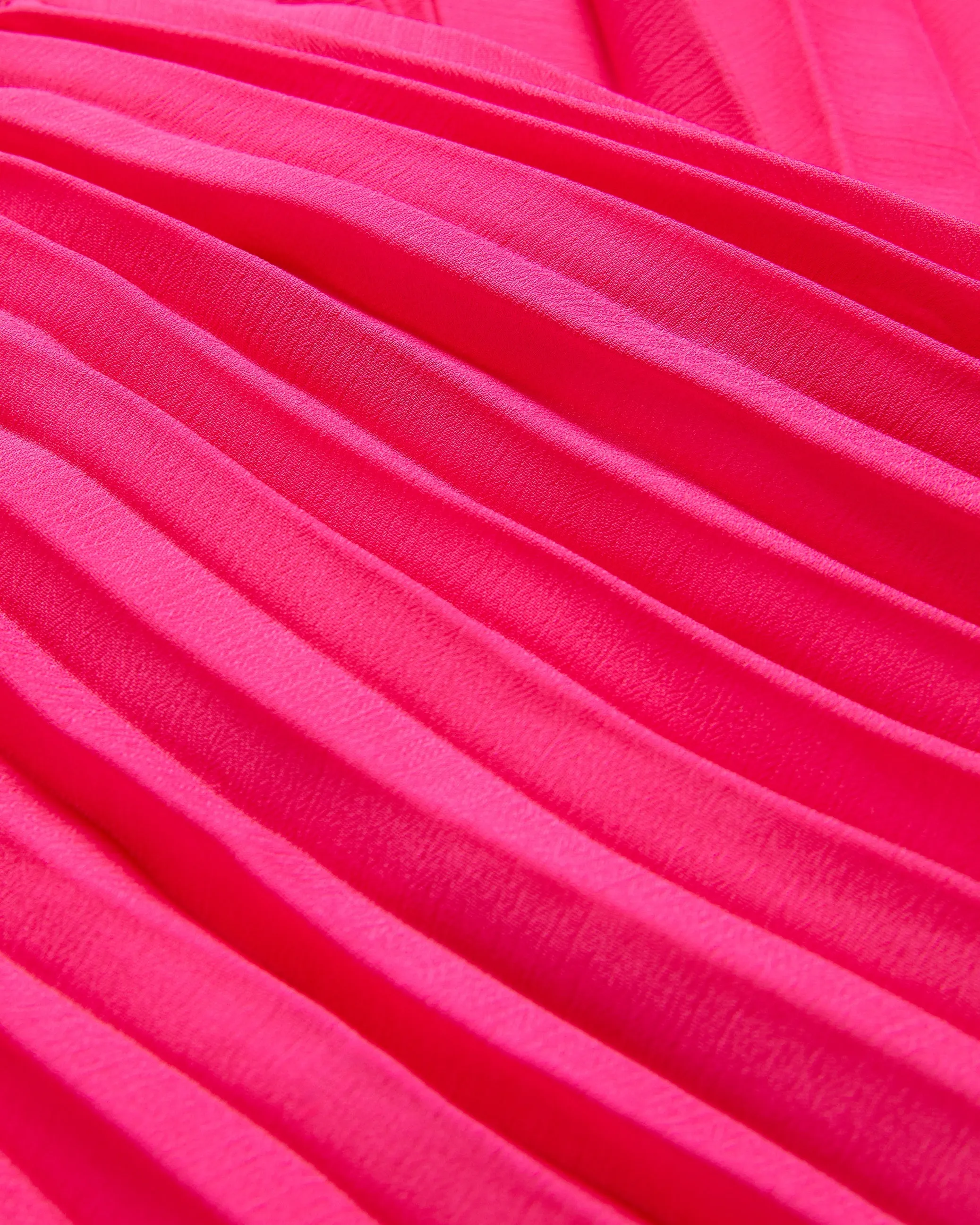 Clodi Pleated Maxi Skirt Pink