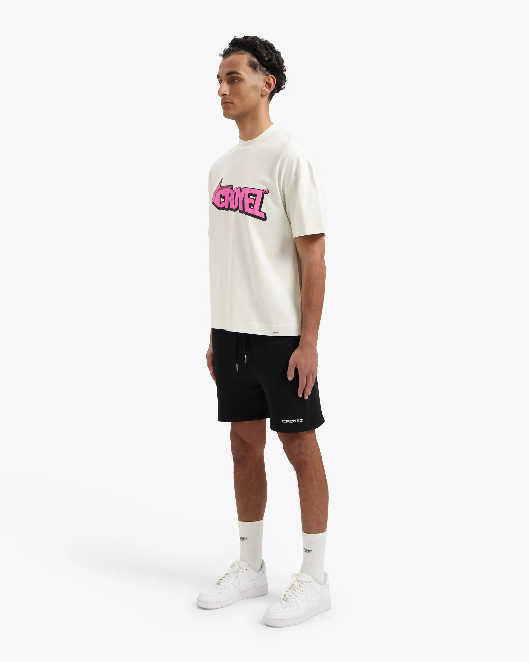 CROYEZ CELESTIAL T-SHIRT - OFF-WHITE/PINK