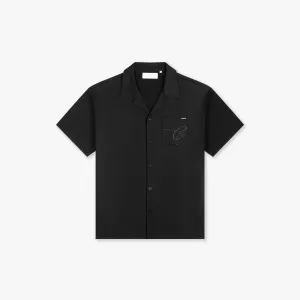 CROYEZ SEERSUCKER SHIRT - VINTAGE BLACK