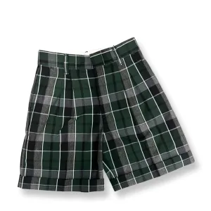 Hamilton Pleated Plaid Short