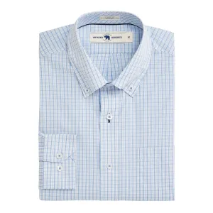 Hilton Classic Fit Quad Button Down - Endless Sky