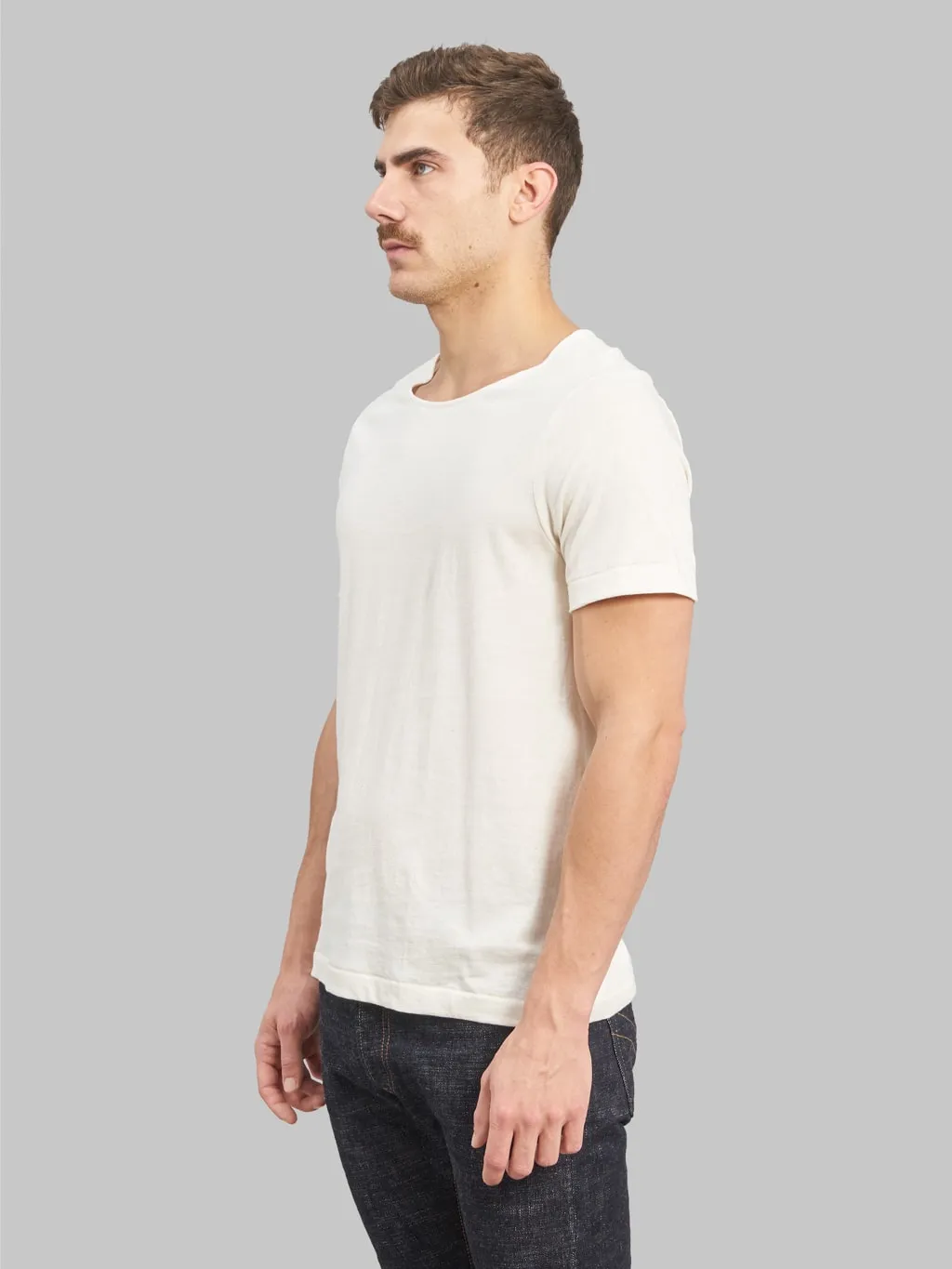 Merz b. Schwanen 114 1920s 5.5oz Loopwheeled Classic Fit T-Shirt Nature