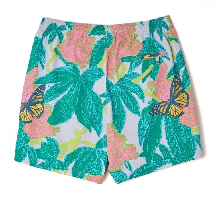 Obey Easy Relaxed Buds Shorts Teal