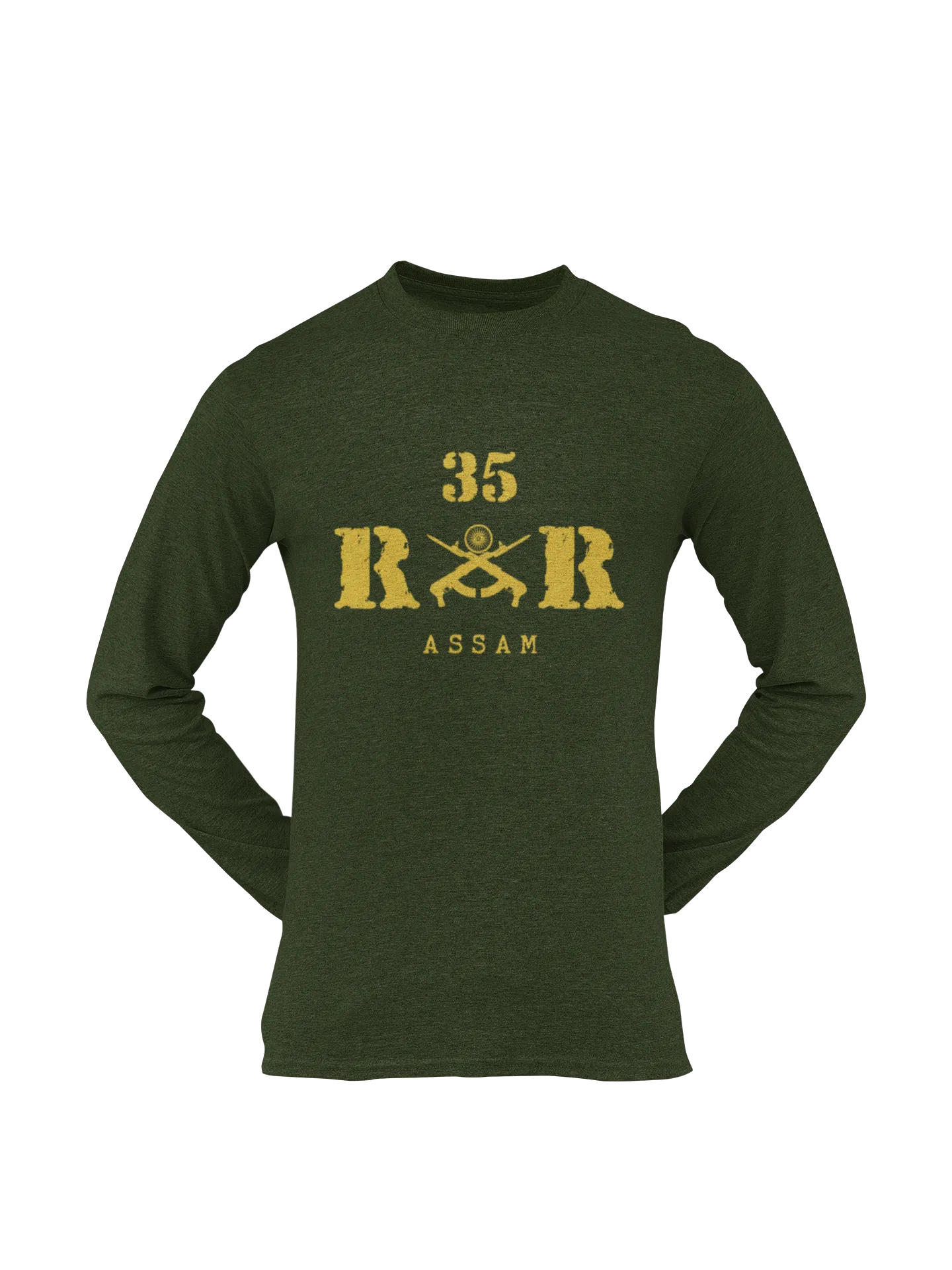 Rashtriya Rifles T-shirt - 35 RR Assam (Men)