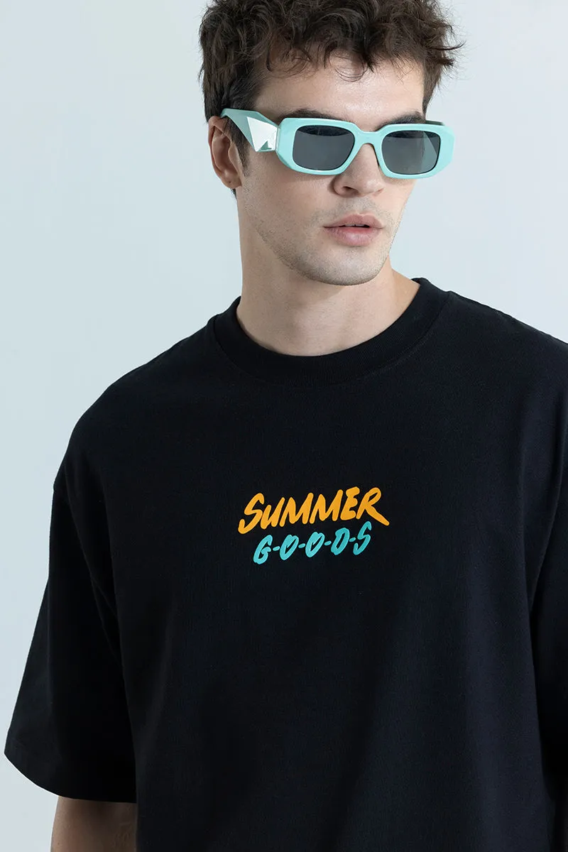 Summer Goods Black Oversized T-shirt