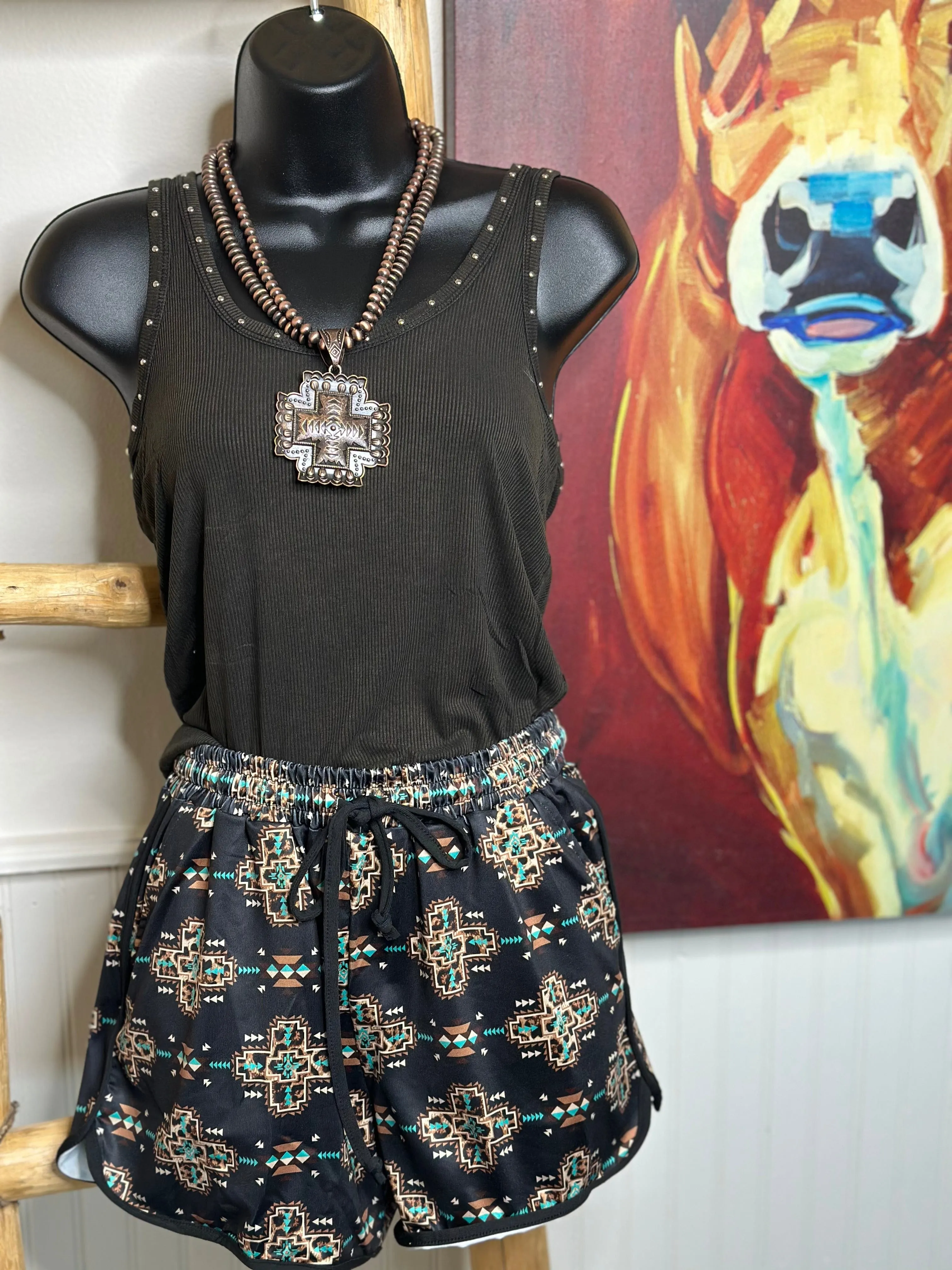 The Black Aztec Short