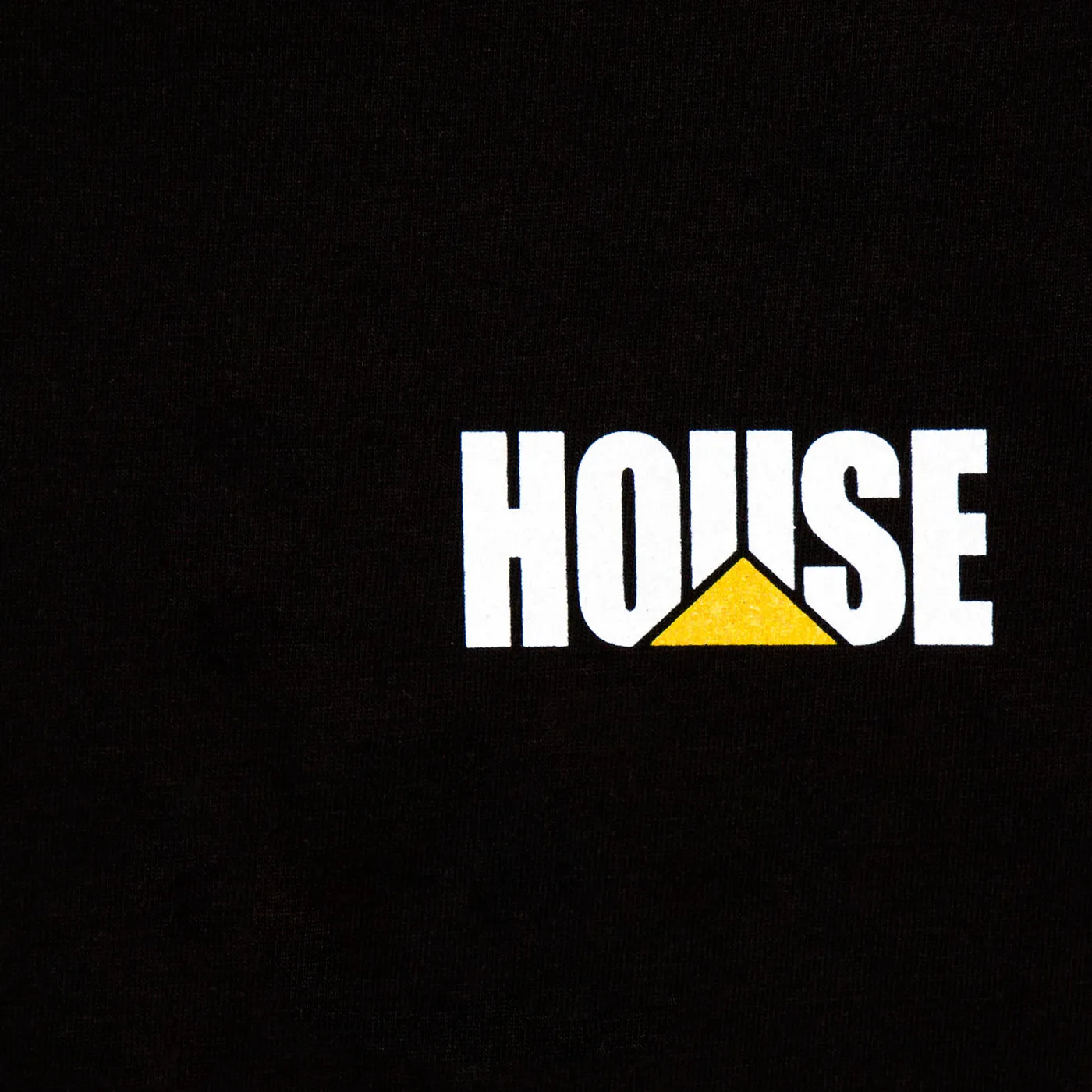 Triangle House Crest - Tshirt - Black