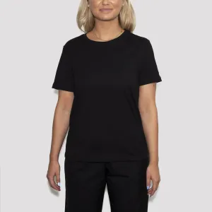 Women’s Recycled Cotton T-Shirt, Black